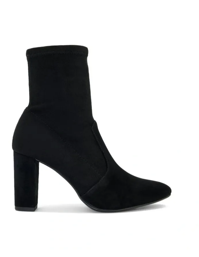 Dune London Optical Suede Boot in Black