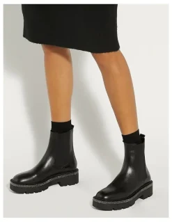 Dune London Panics Ankle Boot in Black