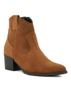 Dune London Possibility Boots in Tan