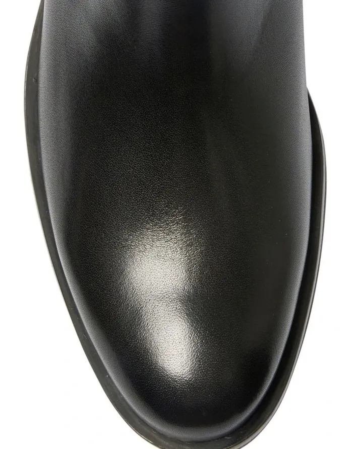 Easy Steps Adam Leather Boots in Black