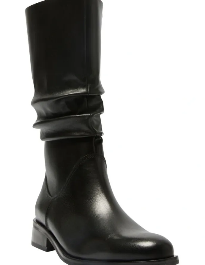 Easy Steps Adam Leather Boots in Black