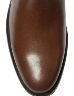 Easy Steps Adam Leather Boots in Brown