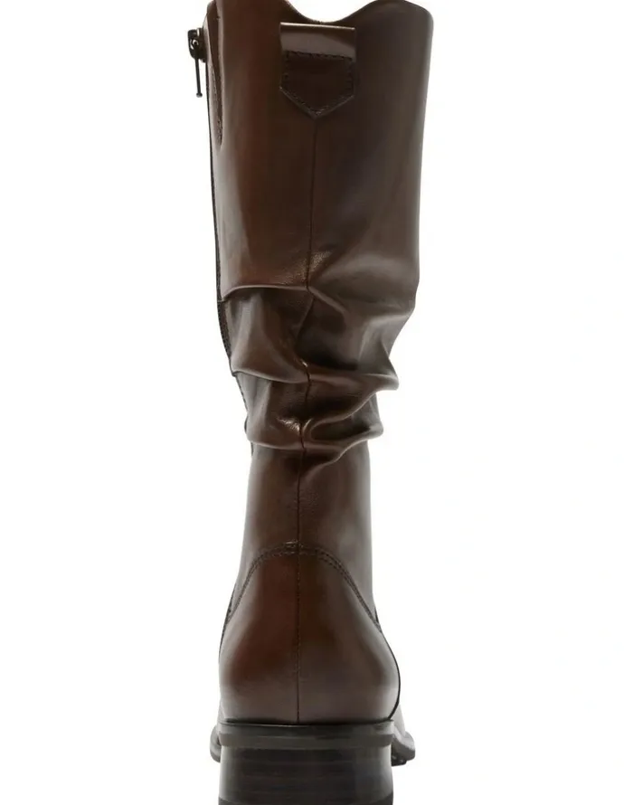 Easy Steps Adam Leather Boots in Brown