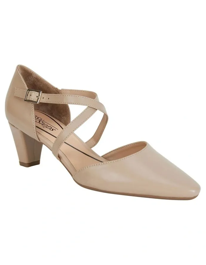 Easy Steps Addison Heeled Shoes in Nude Glove