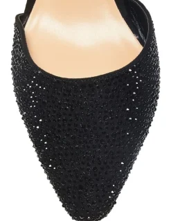 Easy Steps Adelle Heeled Shoes In Black Fabric