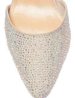 Easy Steps Adelle Heeled Shoes in Blush Fabric