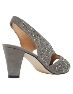 Easy Steps Angie Grey Fabric Sandal