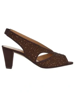 Easy Steps Angie Sandals in Chocolate Fabric