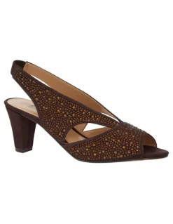 Easy Steps Angie Sandals in Chocolate Fabric