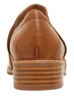Easy Steps Baron Mid Brown Glove Flat Shoes