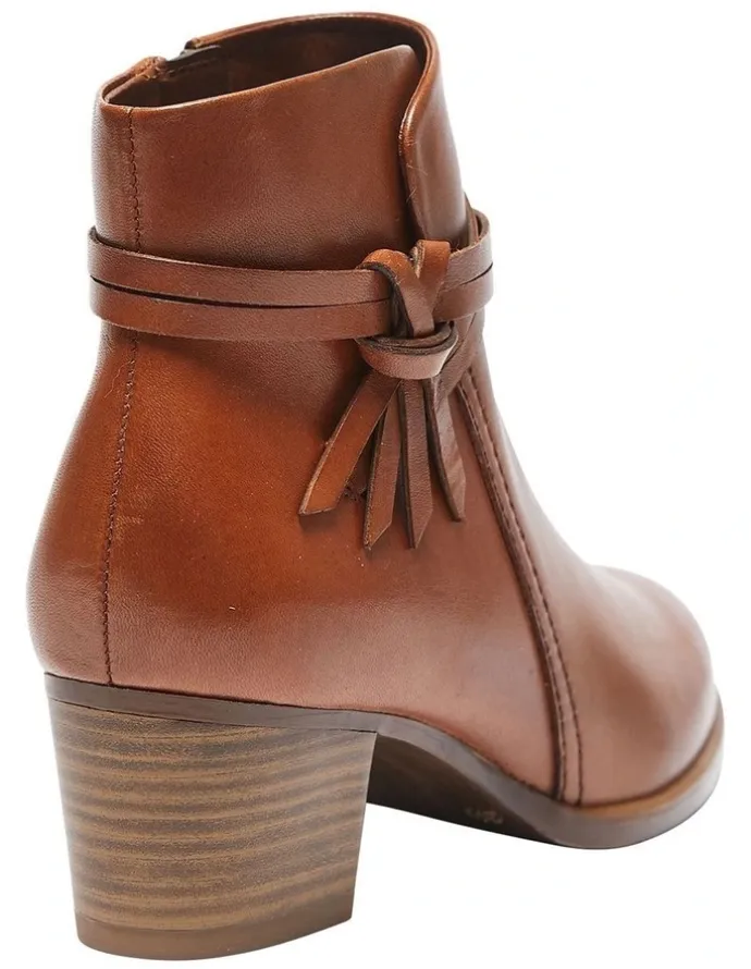 Easy Steps Carlton Mid Glove Boots in Brown