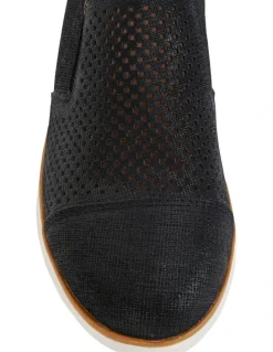 Easy Steps Davis Black Combo Flat Shoes