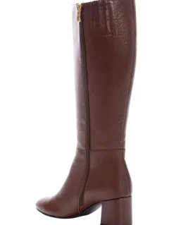 Easy Steps Debut Knee Boot in Chocolate Leather
