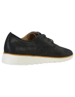 Easy Steps Deed Black Combo Flat Shoes