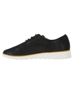 Easy Steps Deed Black Combo Flat Shoes