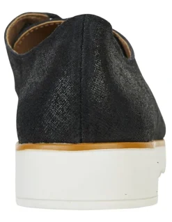 Easy Steps Deed Black Combo Flat Shoes