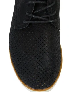Easy Steps Deed Black Combo Flat Shoes