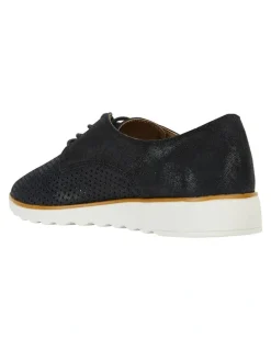 Easy Steps Deed Black Combo Flat Shoes