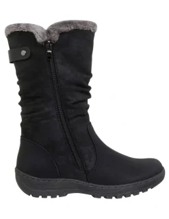 Easy Steps Element Black Micro Boot