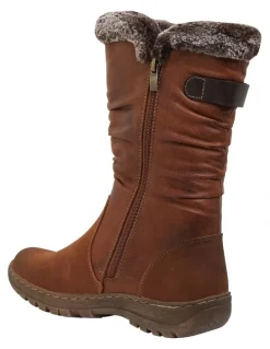 Easy Steps Element Tan Micro Boot