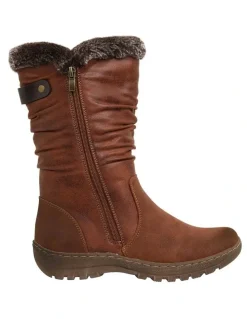 Easy Steps Element Tan Micro Boot