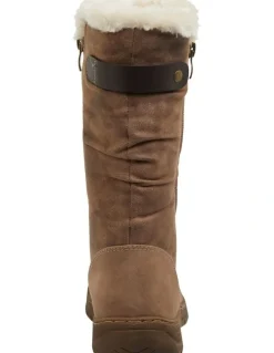 Easy Steps Element Taupe Micro Boots