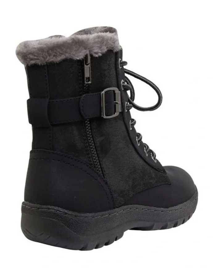 Easy Steps Elf Black Micro Boot