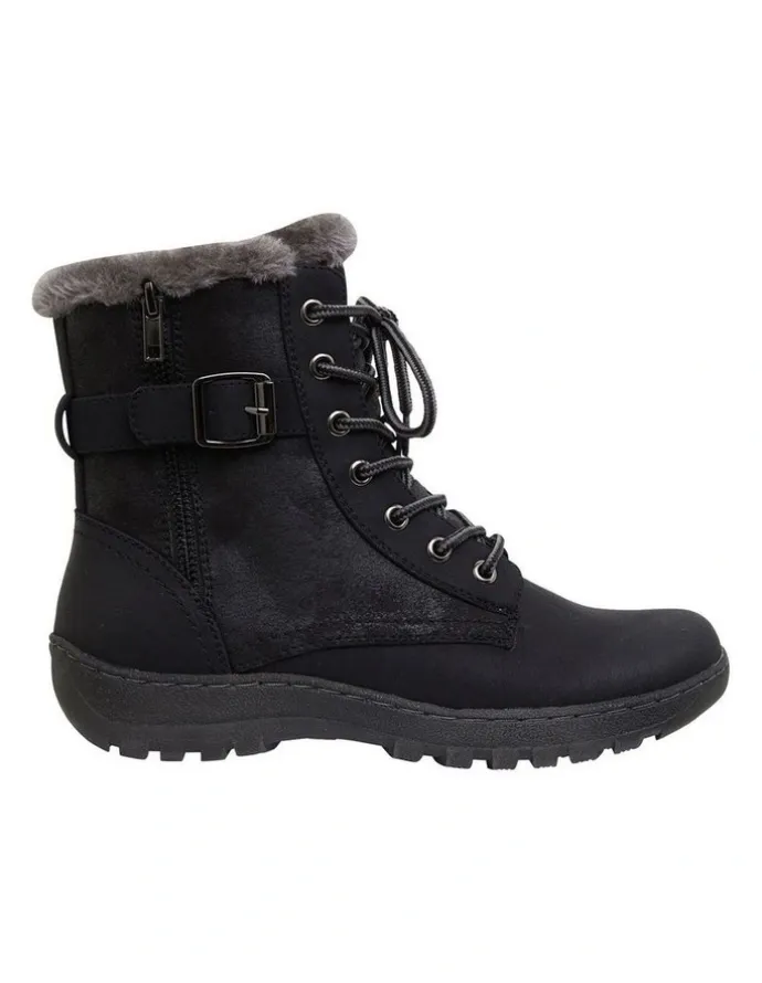 Easy Steps Elf Black Micro Boot