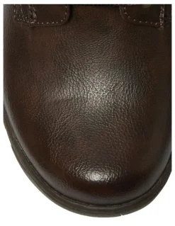 Easy Steps Elf Boots in Chocolate Micro