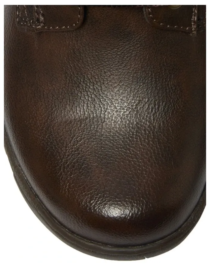 Easy Steps Elf Boots in Chocolate Micro