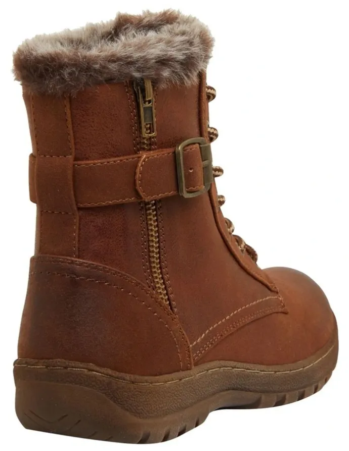 Easy Steps Elf Tan Micro Boots