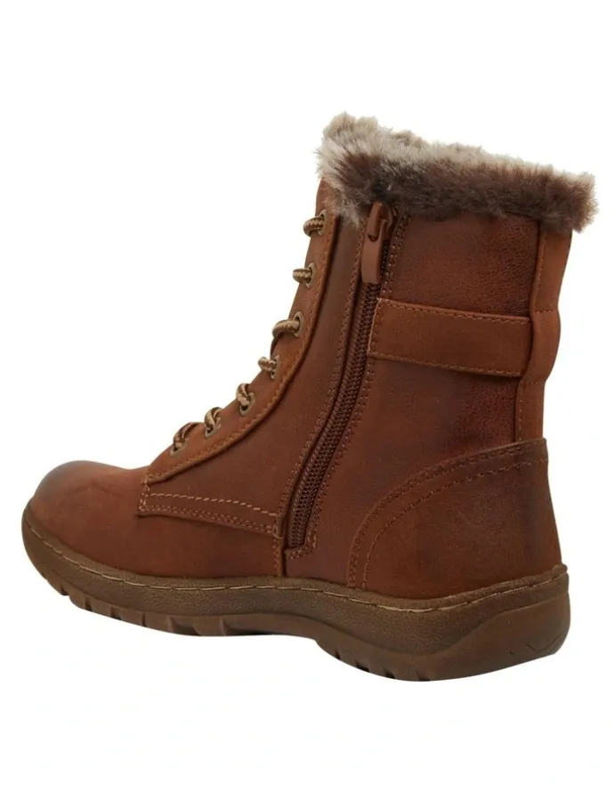 Easy Steps Elf Tan Micro Boots