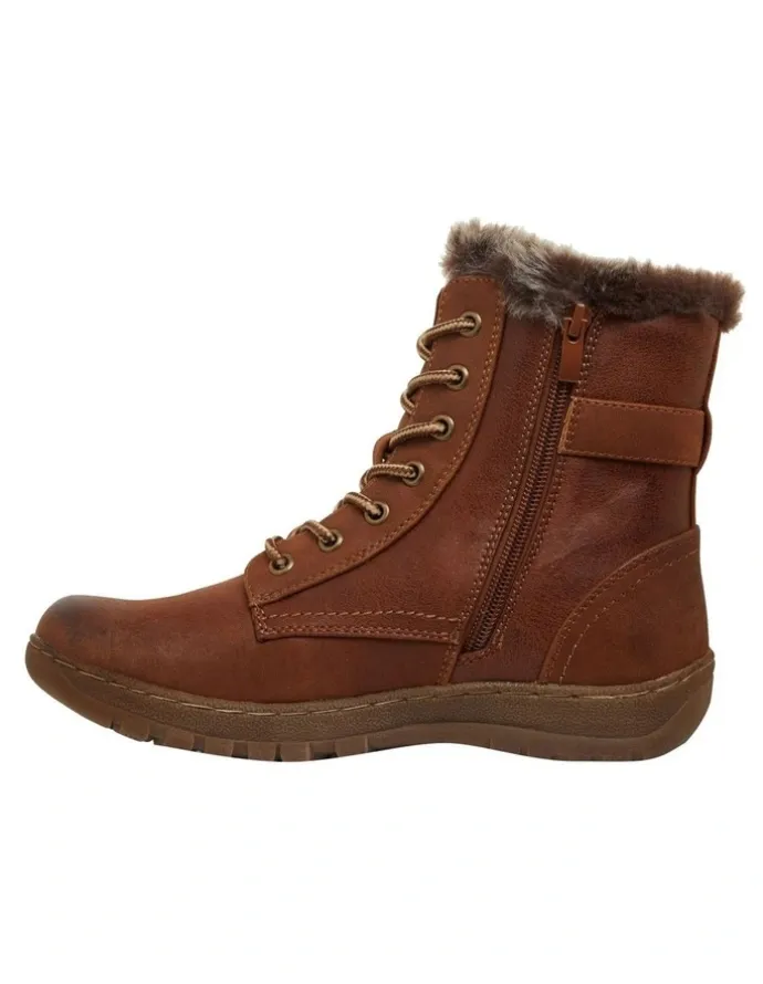 Easy Steps Elf Tan Micro Boots