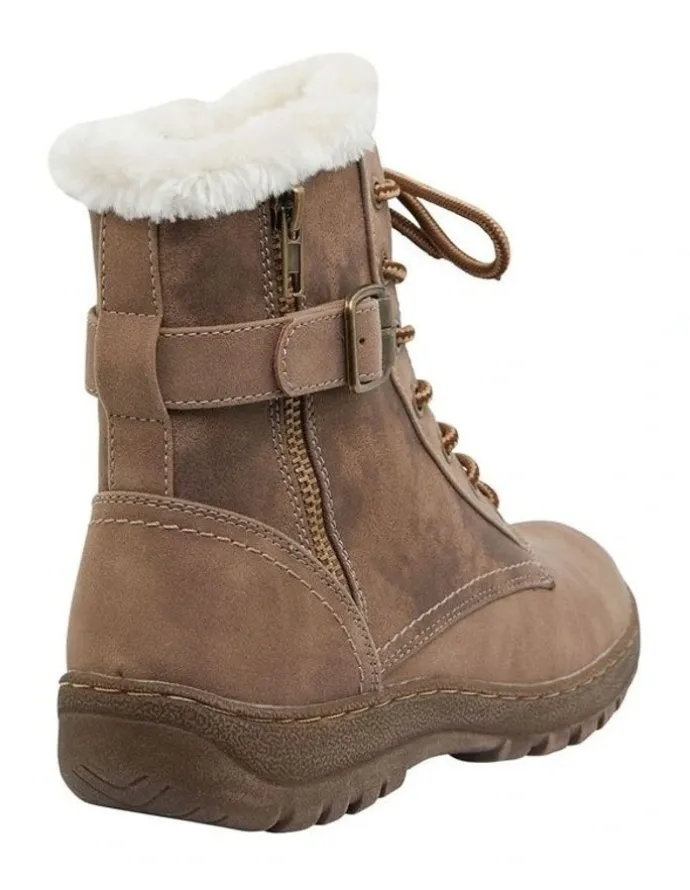 Easy Steps Elf Taupe Micro Boot