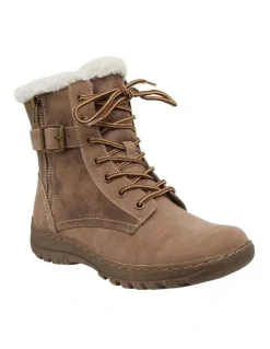 Easy Steps Elf Taupe Micro Boot