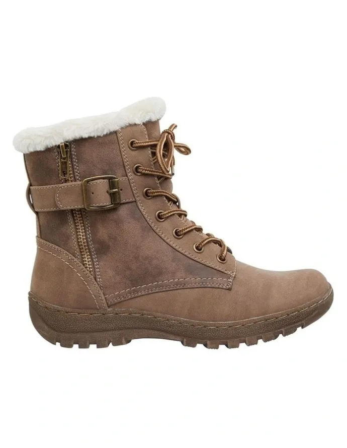 Easy Steps Elf Taupe Micro Boot