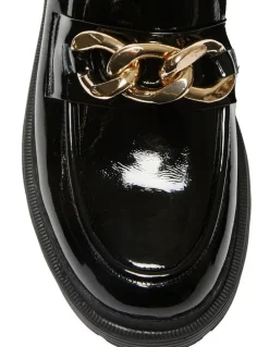 Easy Steps Eloise Flat Shoes in Black