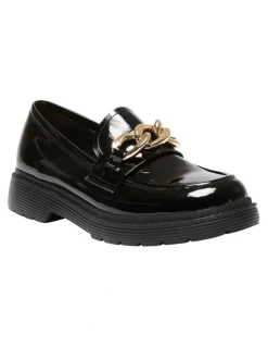 Easy Steps Eloise Flat Shoes in Black