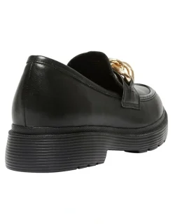 Easy Steps Eloise Flat Shoes in Black