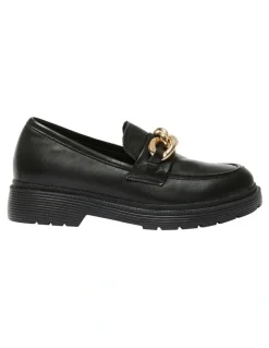 Easy Steps Eloise Flat Shoes in Black