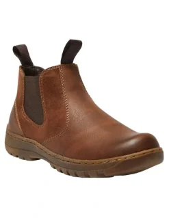 Easy Steps Emmett Boots in Tan Micro