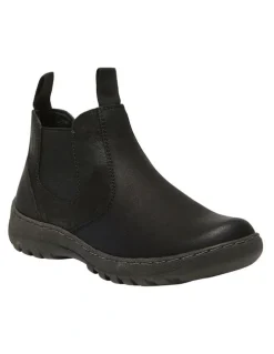 Easy Steps Emmett Boots in Black Micro