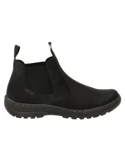 Easy Steps Emmett Boots in Black Micro