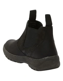 Easy Steps Emmett Boots in Black Micro