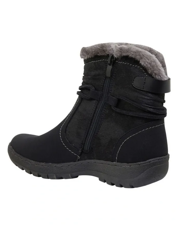 Easy Steps Eskimo Black Micro Boot