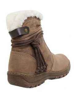 Easy Steps Eskimo Taupe Micro Boot