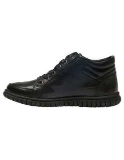 Easy Steps Fable Boots in Black Leather