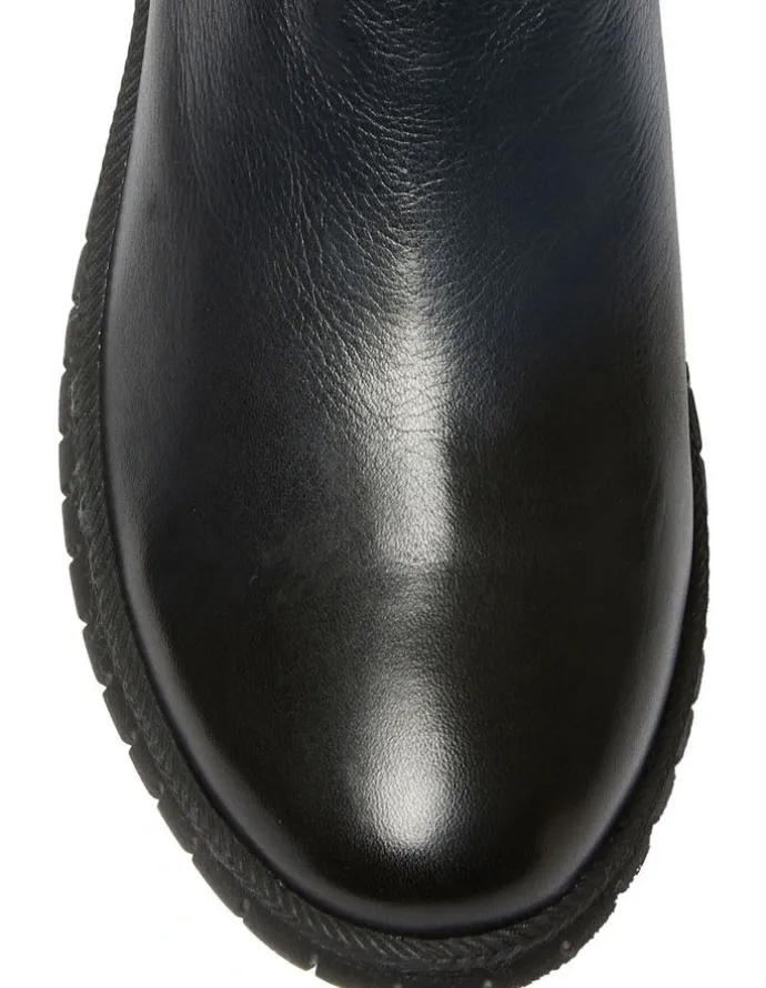 Easy Steps Factor Boots in Black Leather