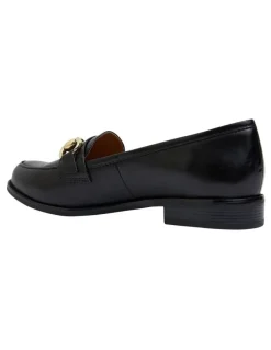 Easy Steps Gala Flat Shoes in Black Glove