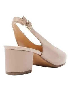 Easy Steps Garland Heeled Shoes in Blush Glove